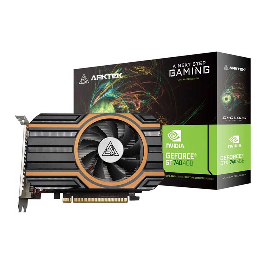 کارت گرافیک ایسوس مدل VGA ASROCK GEFORCE GT 740 4G D3 OC V2